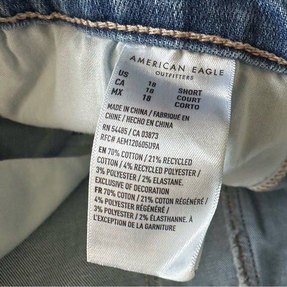 American Eagle High Rise Jegging Jeans Size 18 Short - Picture 4 of 8